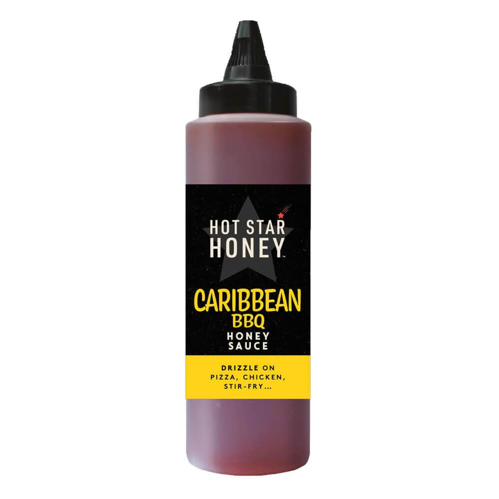 Hot Star Honey Caribbean BBQ Honey Sauce 315g
